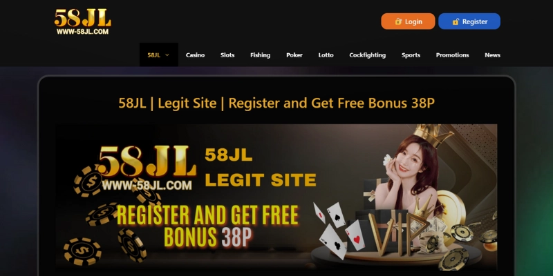 58JL is a prominent online gaming brand