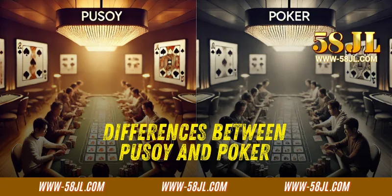 Differences Between Pusoy and Poker