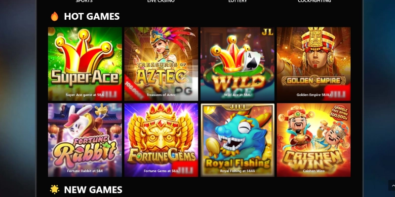 Discover Excitement with 58JL's Extensive Slot Game Collection from Top Developers