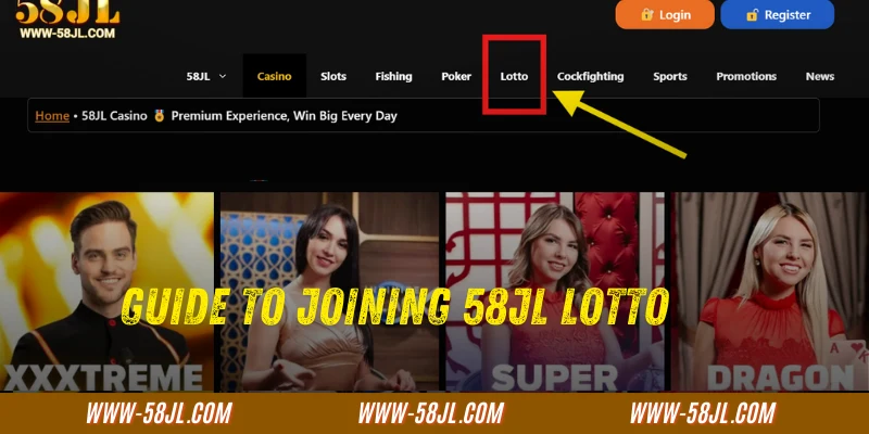 Guide to Joining 58JL Lotto