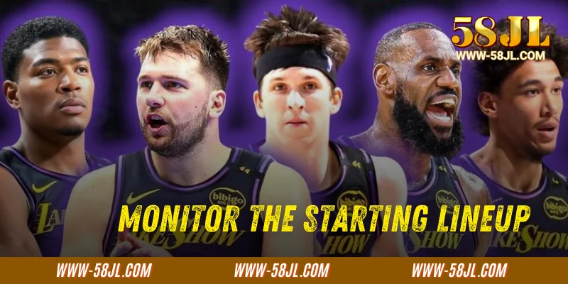 Monitor the Starting Lineup