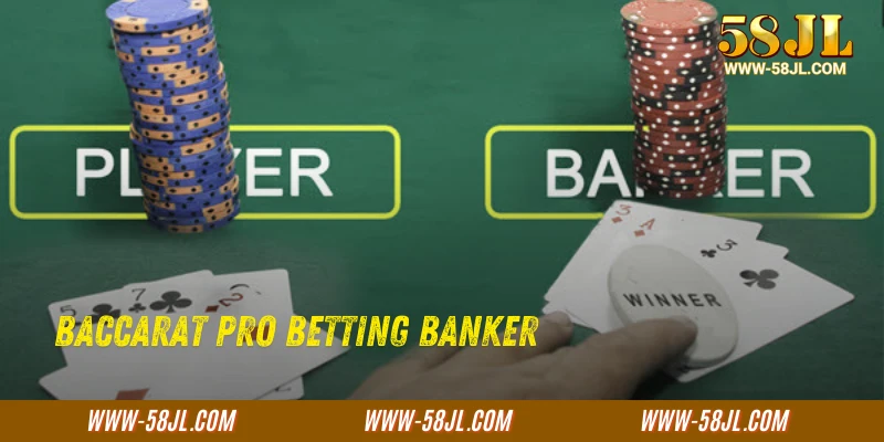 Baccarat pro betting Banker with winning streak