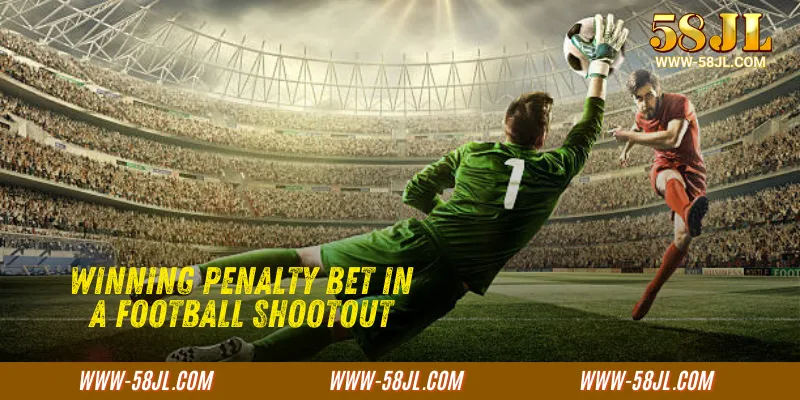 Winning penalty bet in a football shootout